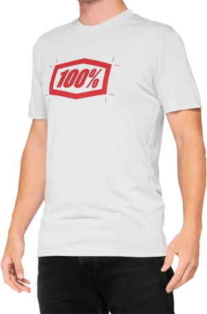 100% Cropped Tech T-Shirt - Vapor - Large 35026-404-12