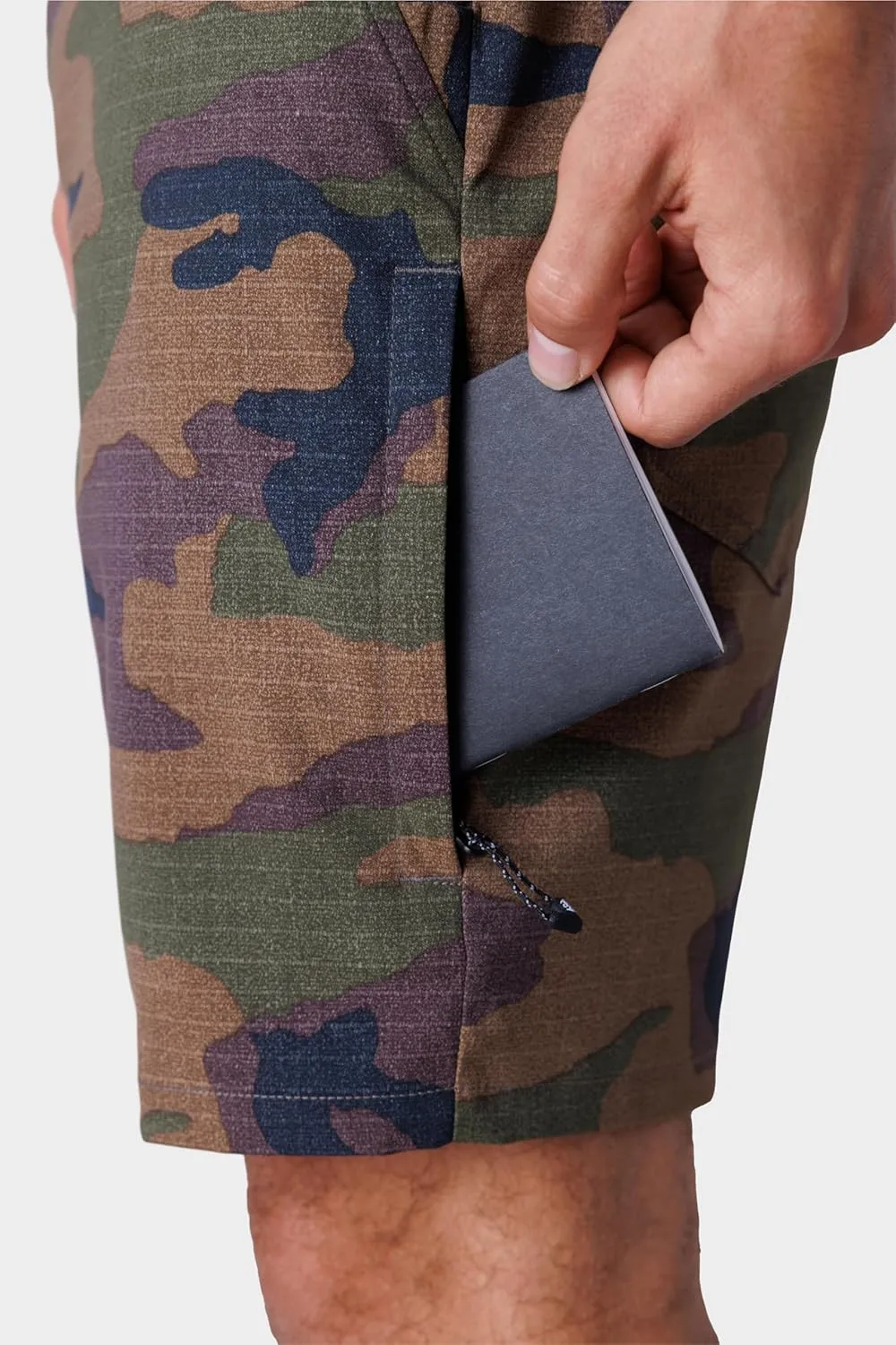 686 Men's Everywhere Hybrid Short - Quick-Drying Classic Shorts - 10 Pocket Design