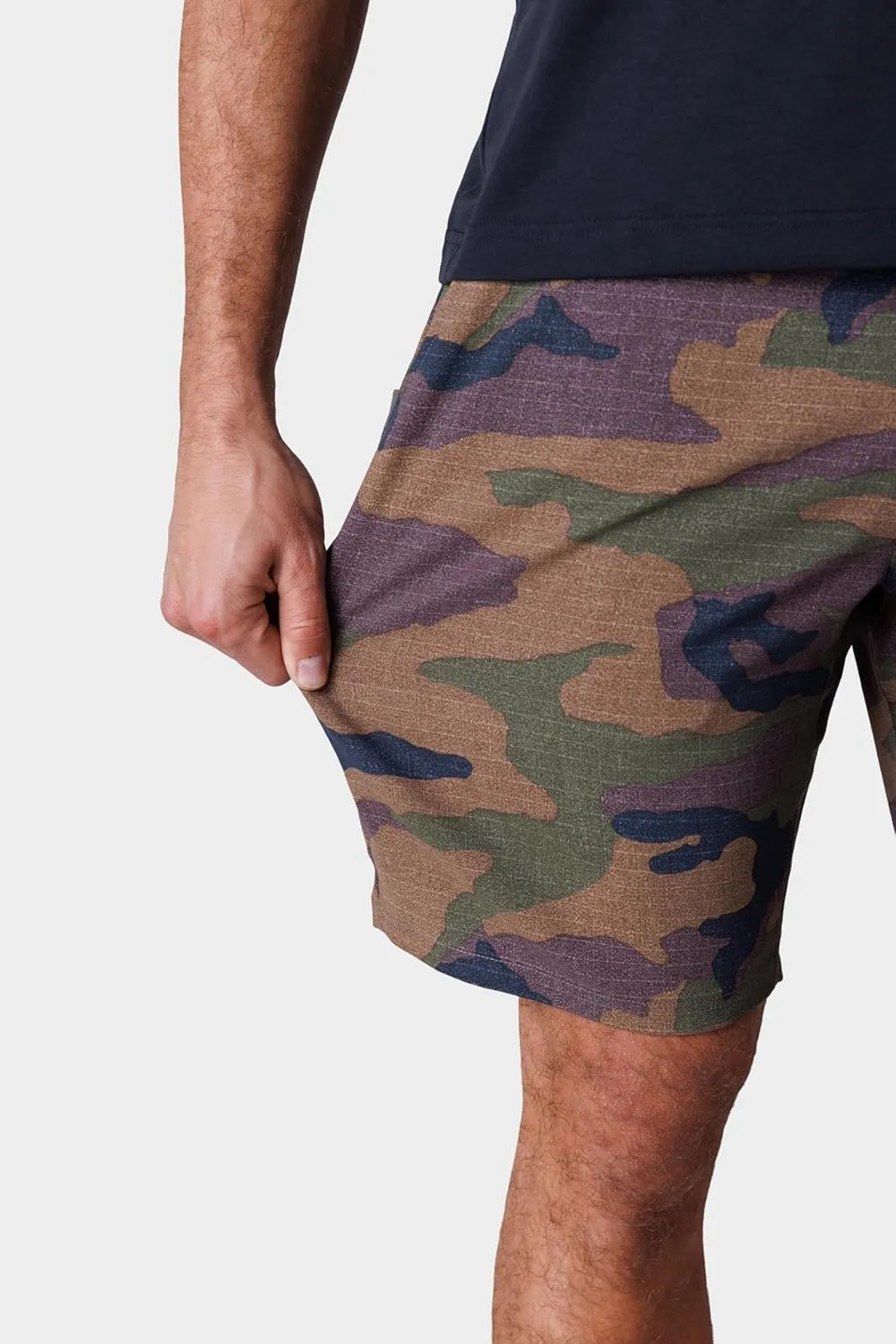 686 Men's Everywhere Hybrid Short - Quick-Drying Classic Shorts - 10 Pocket Design
