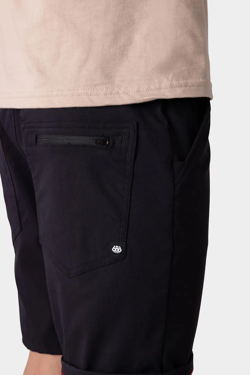 686 Men's Everywhere Hybrid Short - Quick-Drying Classic Shorts - 10 Pocket Design