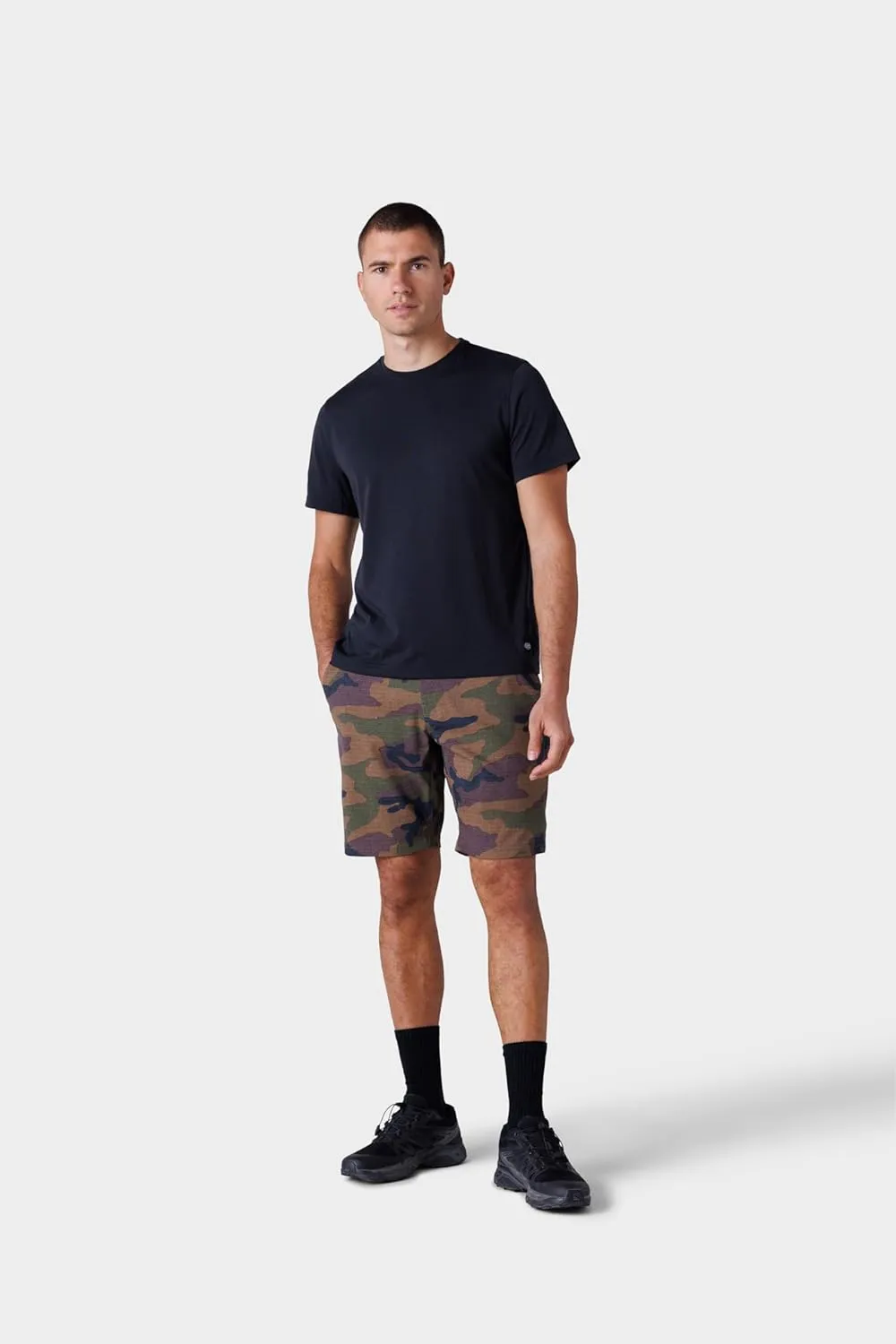 686 Men's Everywhere Hybrid Short - Quick-Drying Classic Shorts - 10 Pocket Design
