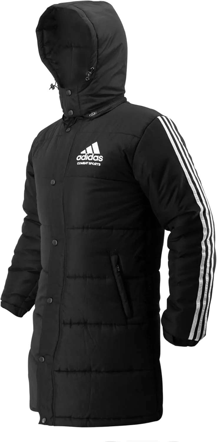 adidas Combat Sports Custom Winter Parka Jacket - For Corporate Events, Sports Team, Birthday