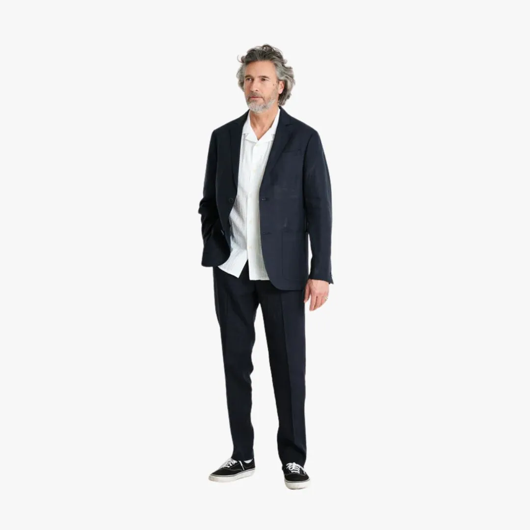 Alp Linen V2 Trousers (Midnight)