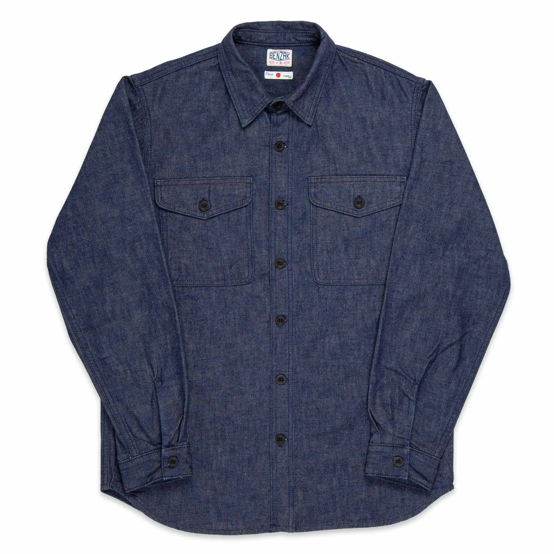 BWS-04 SCOUT OVERSHIRT 10 oz. tinted denim