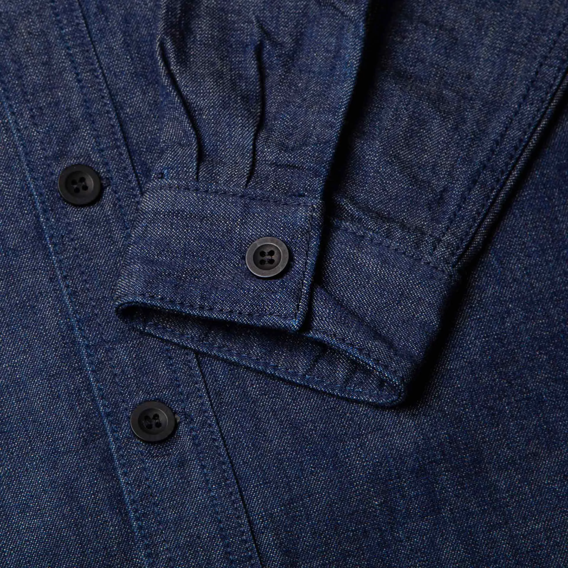 BWS-04 SCOUT OVERSHIRT 10 oz. tinted denim