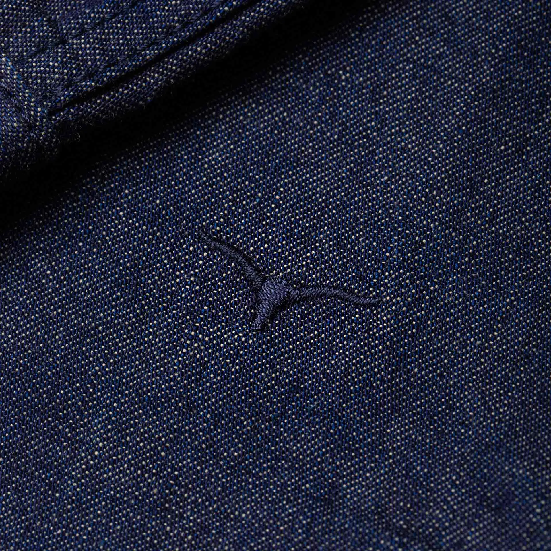 BWS-04 SCOUT OVERSHIRT 10 oz. tinted denim