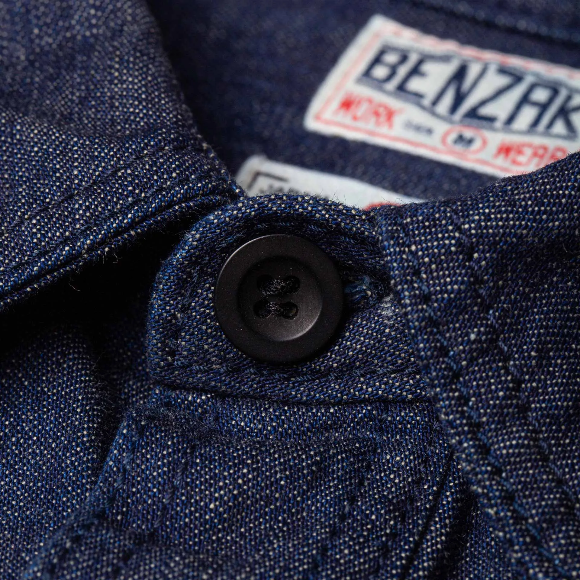 BWS-04 SCOUT OVERSHIRT 10 oz. tinted denim