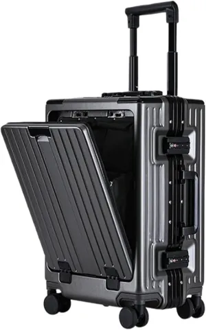 Carry On Luggages Suitcase Carry On Luggage Suitcases with Wheels Luggage with USB Charging Suitcase Checked Luggage Luggage Suitcases (C-24in