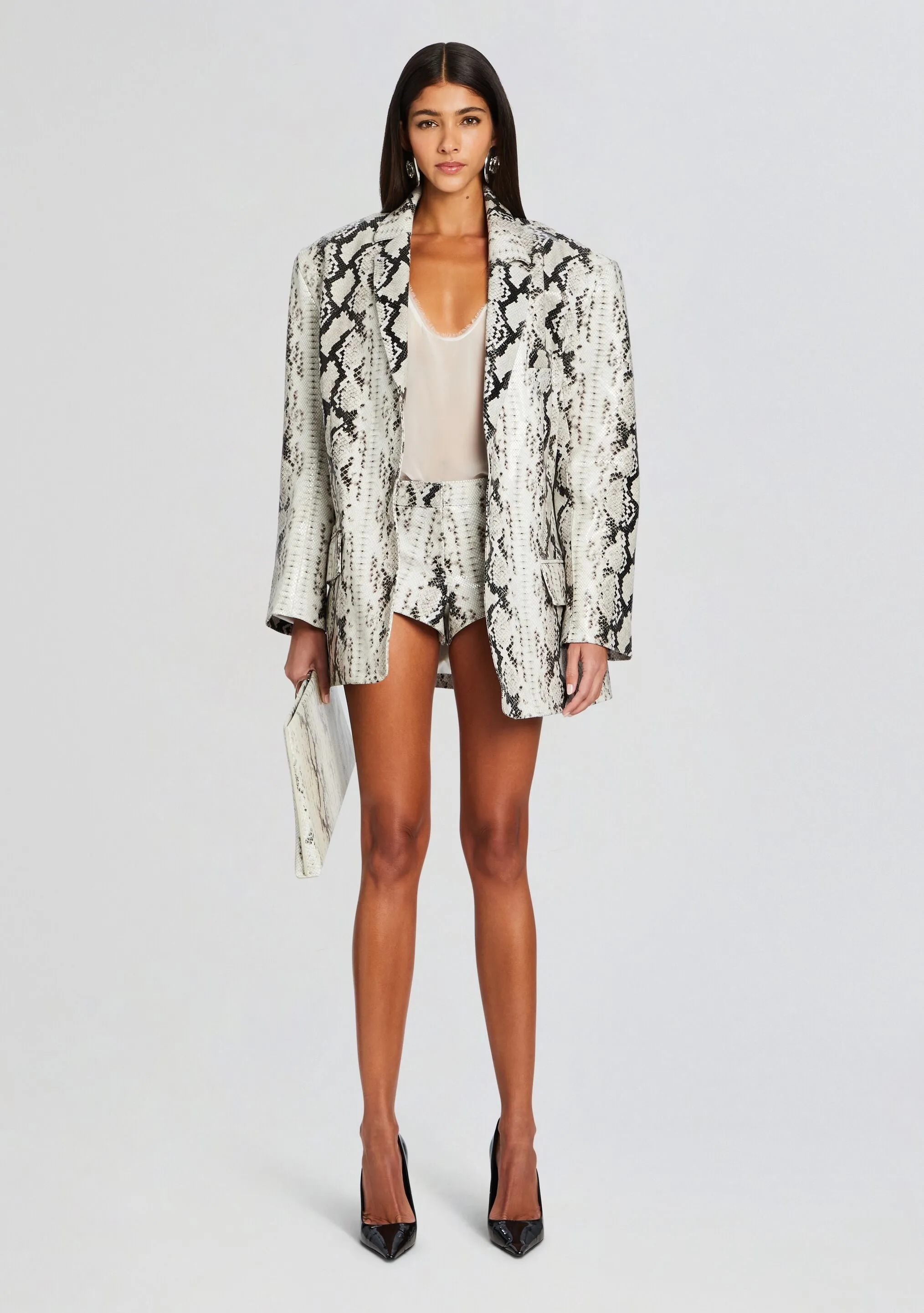 Chloe Leather Blazer