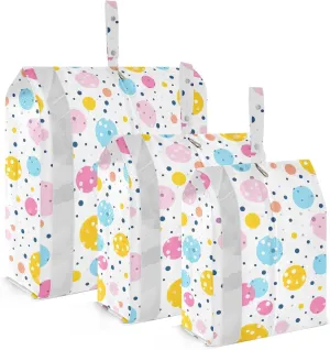 Funny Polka Dot Packing Cubes for Travel 3 Set Packing Travel Organizer Cubes Suitcase Organizer for Travel Compression