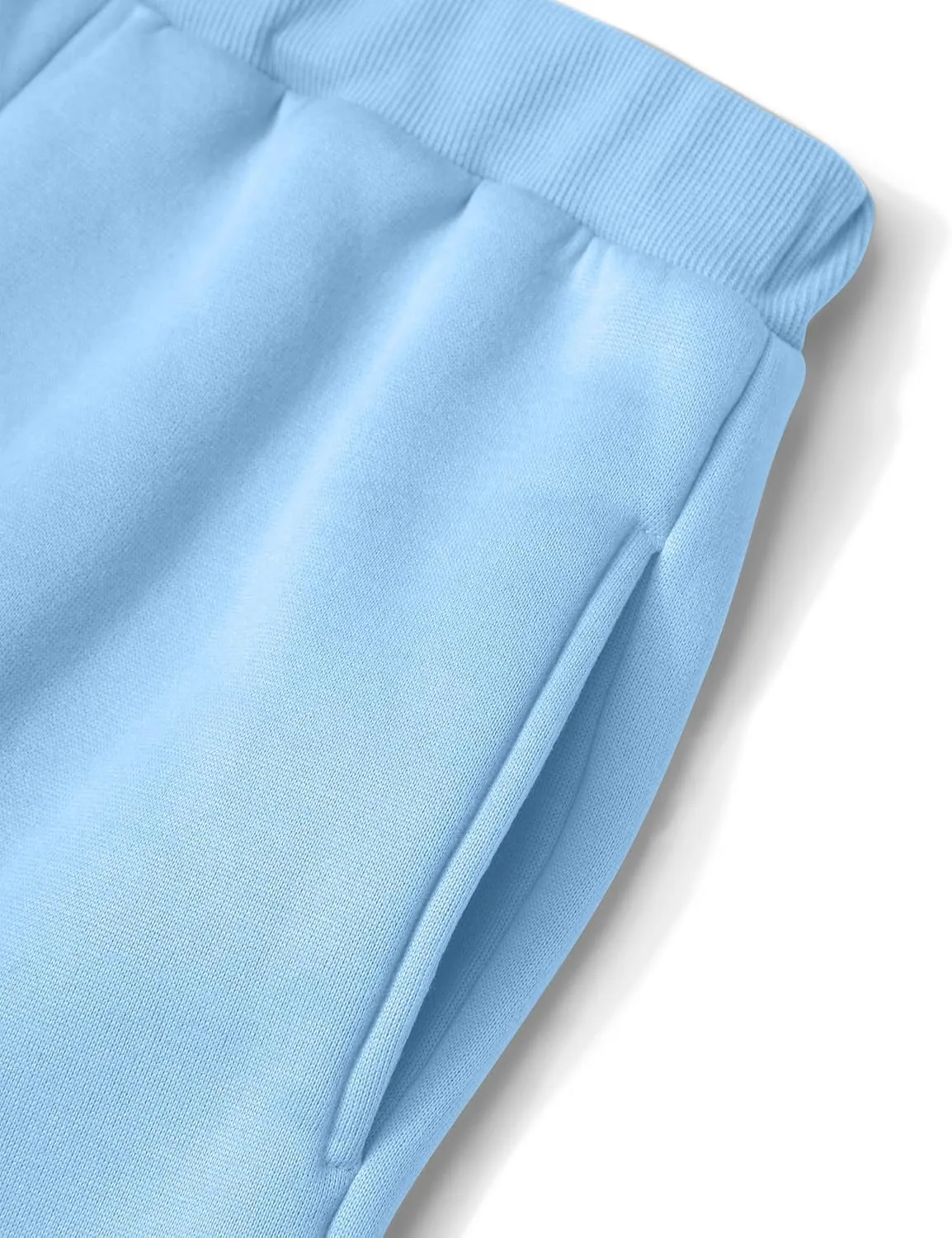 Girls Clothes 7-14Y Solid Color Half Zip Pullover Sweatshirt Fleece Lined Kids Sweatpants