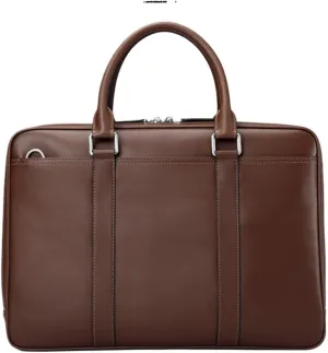 JSEIAJB Men's Bags Business Leather Clutch Casual Briefcase Men's Single Shoulder Crossbody Handbag