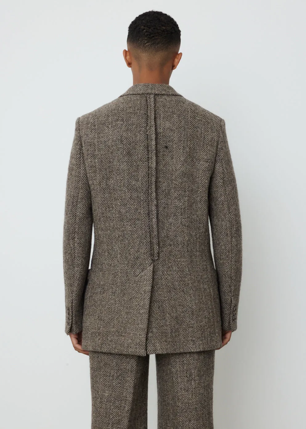 Junio Herringbone Blazer