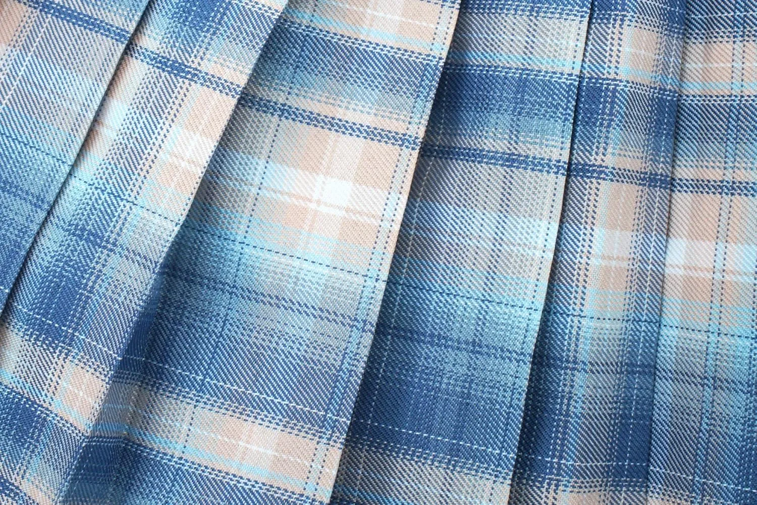 Kids Girls Pleated Plaid Skirt with Inner Shorts Elastic High Waist School Uniform Mini JK Skorts