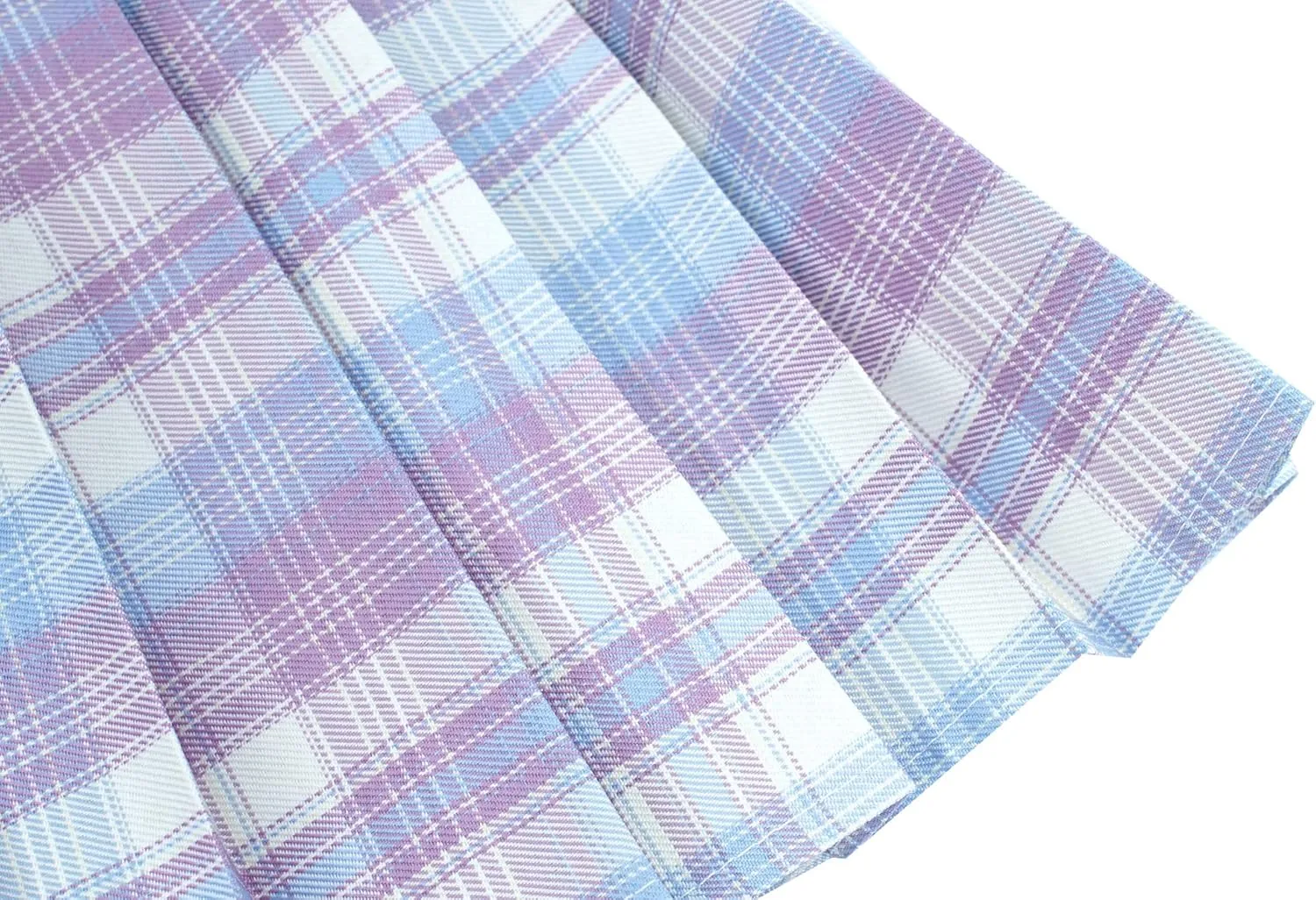 Kids Girls Pleated Plaid Skirt with Inner Shorts Elastic High Waist School Uniform Mini JK Skorts