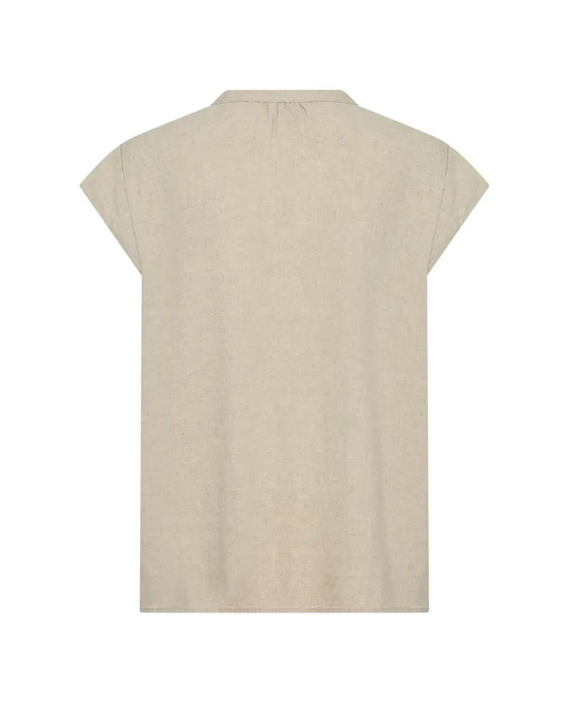 Levete Room Naja Island Beige Linen Top