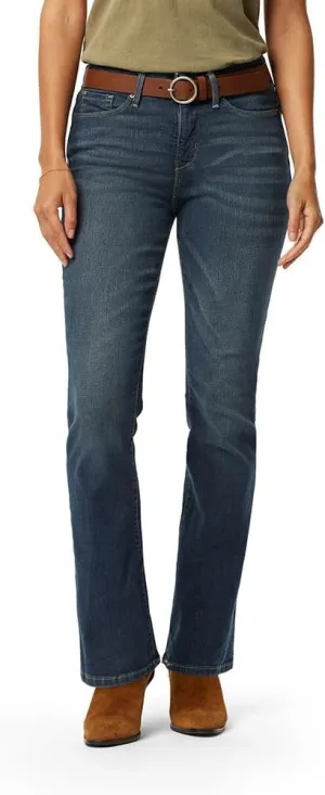 Levi Strauss Signature Gold Women's Totally Shaping Bootcut Jeans (Available in Plus Size), Blue Laguna-Waterless, 12 Short