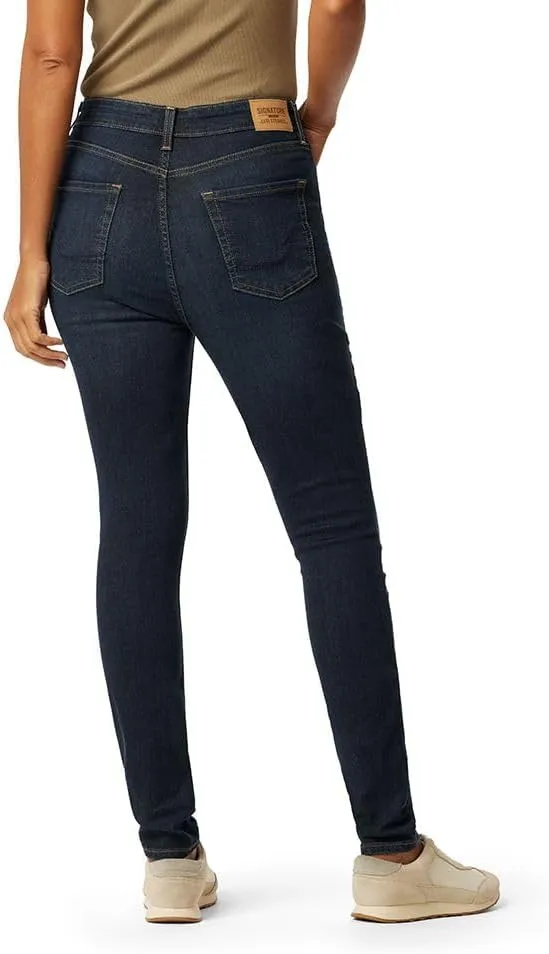 Levi Strauss Signature Gold Women's Totally Shaping High Rise Skinny Jeans (Standard and Plus)