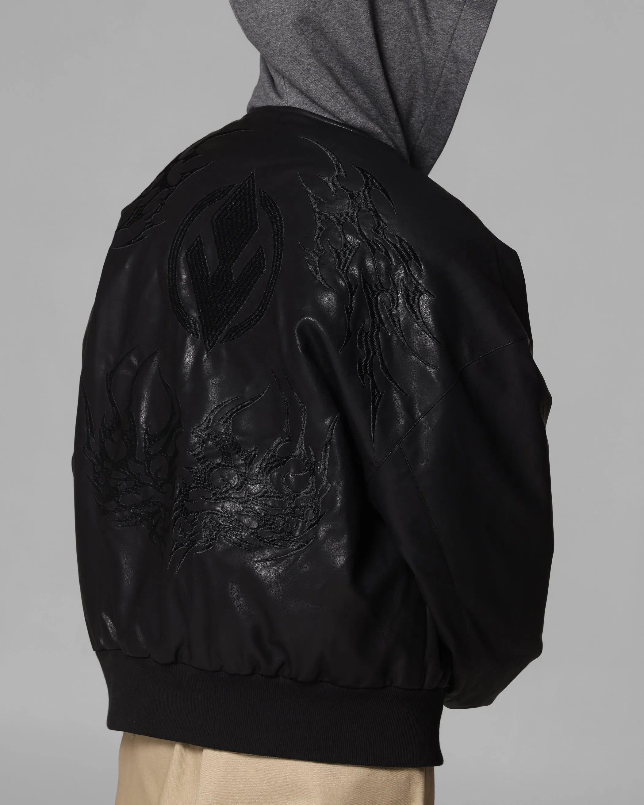 Loiter Star Wars Sith Bomber Jacket Washed Black