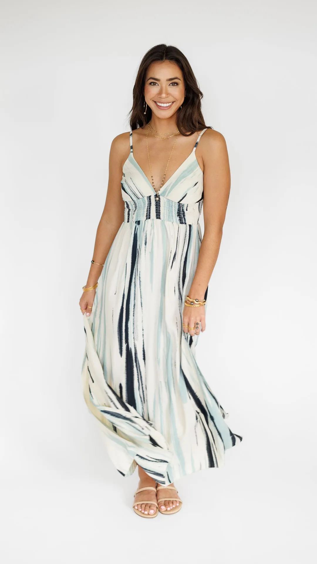 Lumiere Dress / Swell Blue