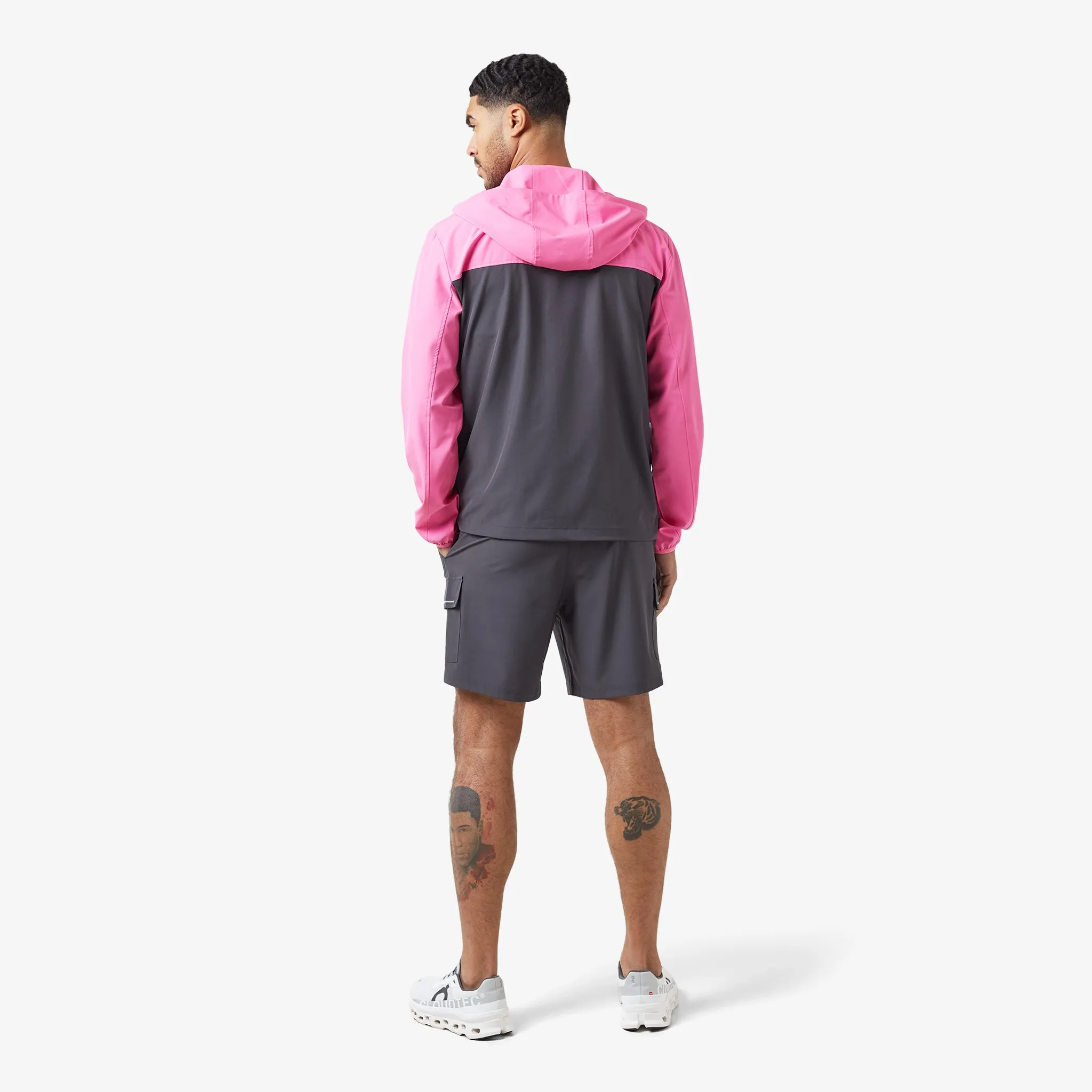 Multipack Tech Windbreaker & Training Twinset | Pink Grey
