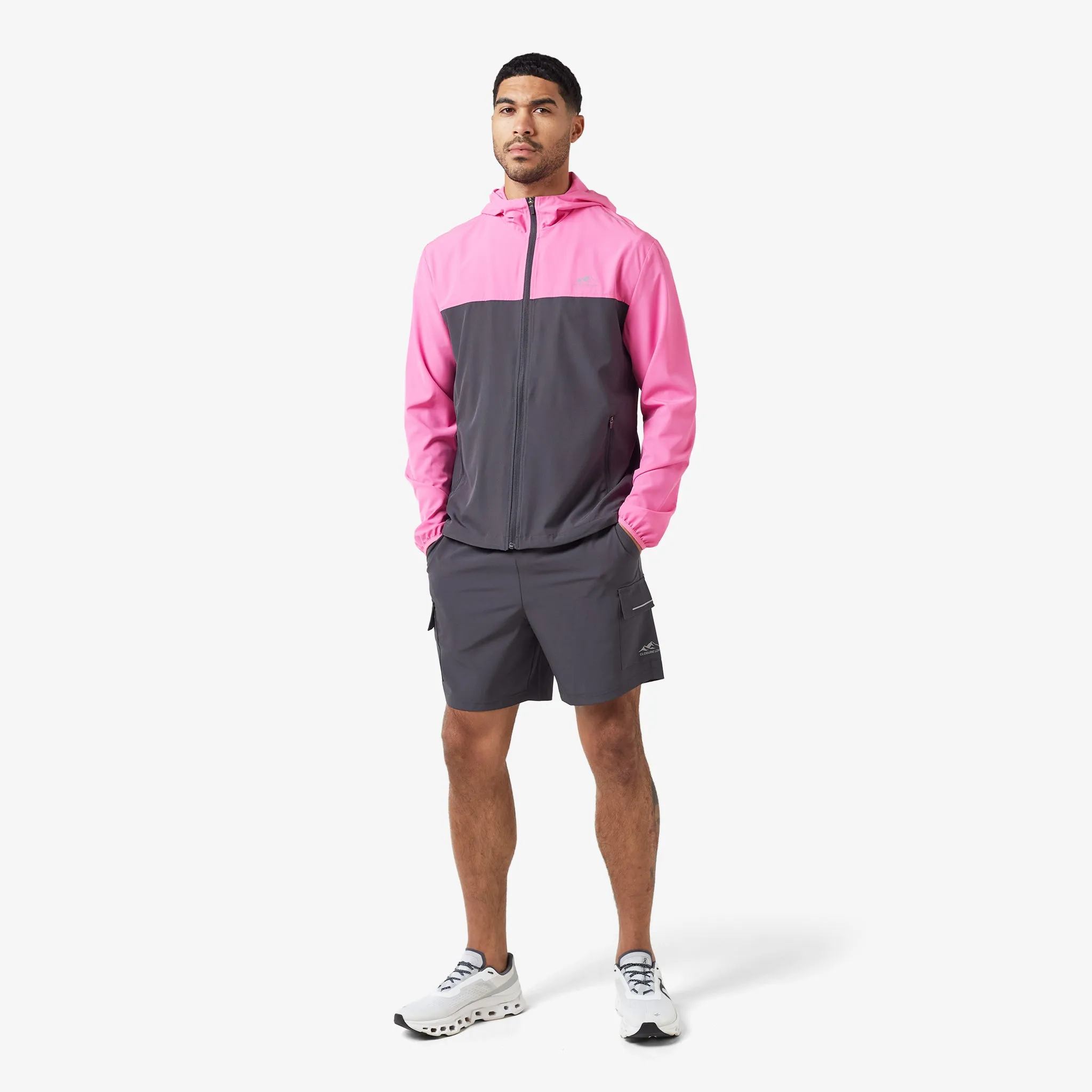 Multipack Tech Windbreaker & Training Twinset | Pink Grey