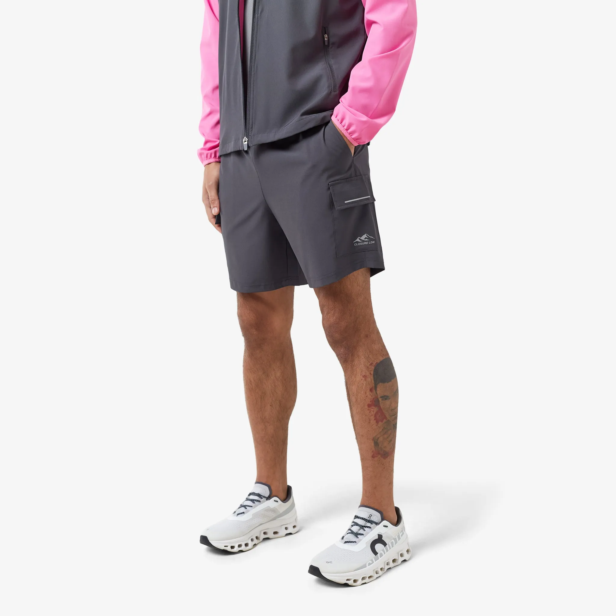 Multipack Tech Windbreaker & Training Twinset | Pink Grey