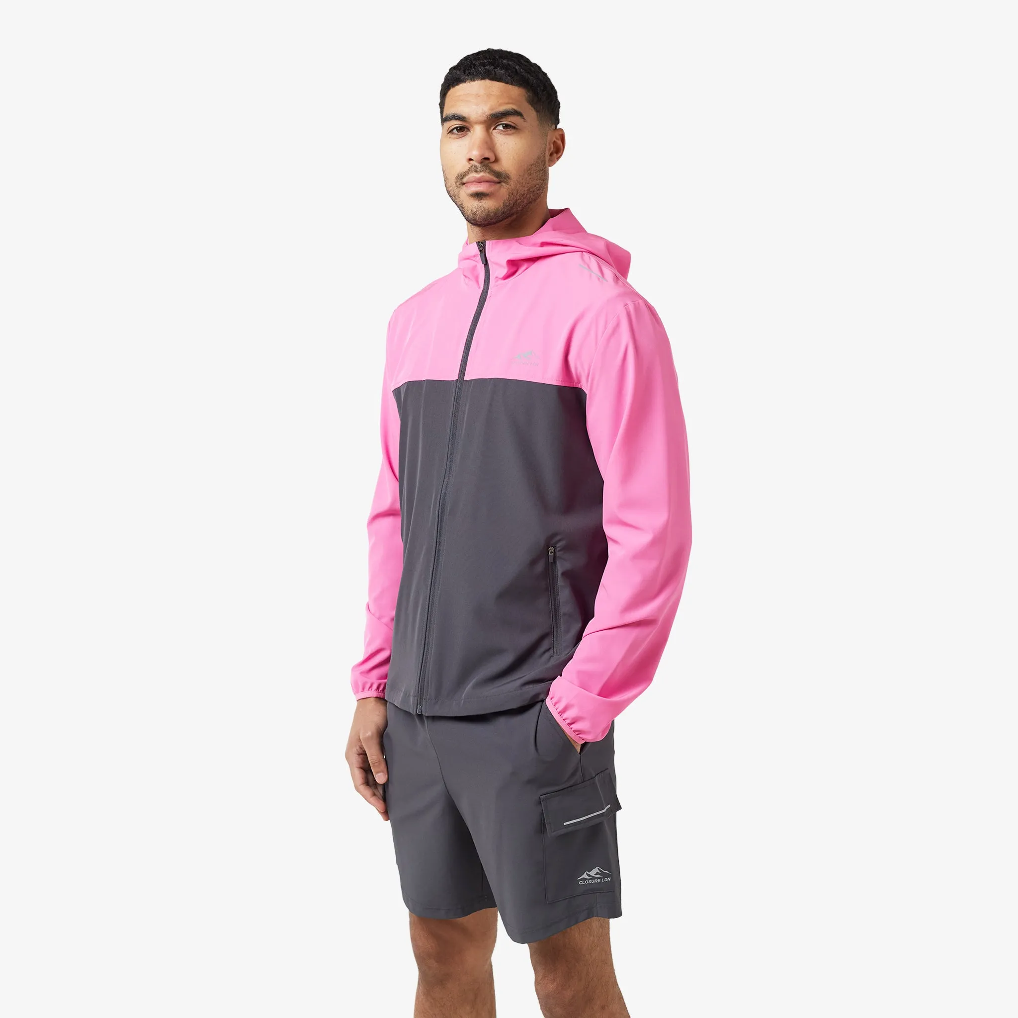 Multipack Tech Windbreaker & Training Twinset | Pink Grey