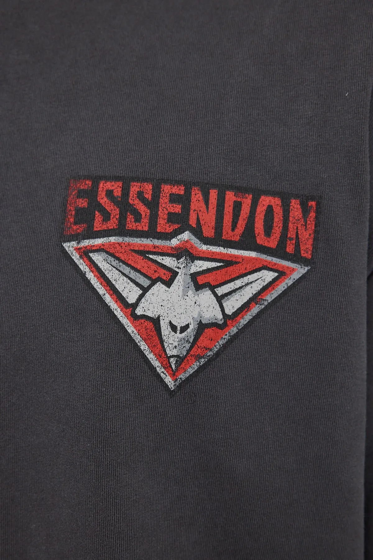 Nena & Pasadena Essendon Bombers AFL Oversize Tee Pigment Black