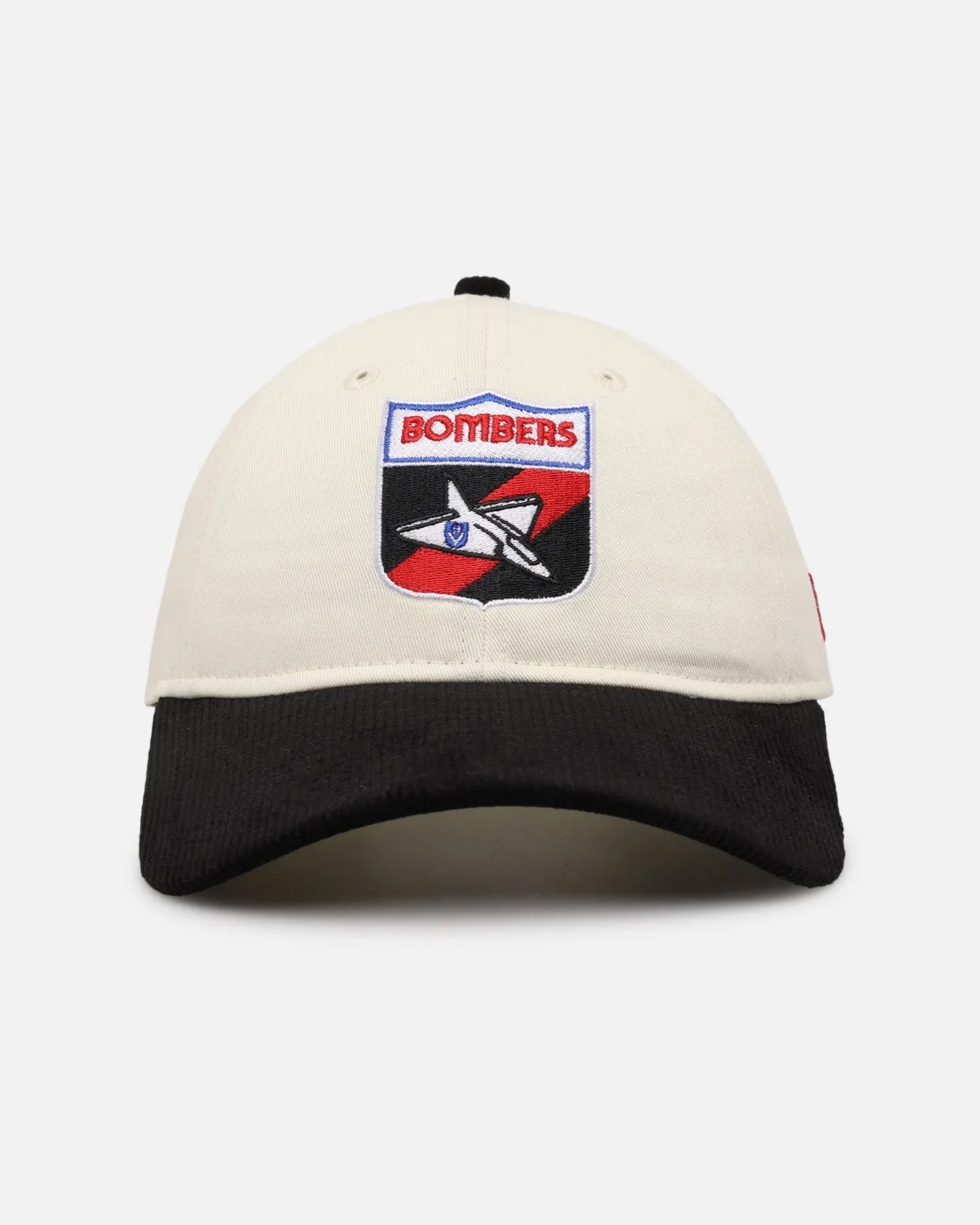 New Era Essendon Bombers 9TWENTY Strapback Chrome White