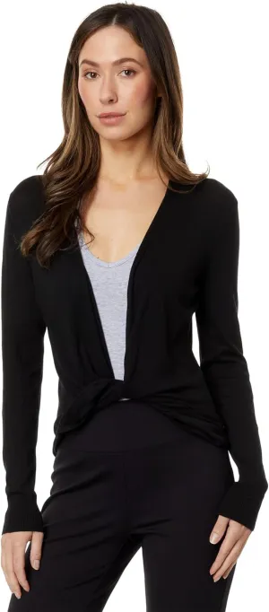 NIC ZOE Women's All Year 4-Way Cardigan, Black Onyx
