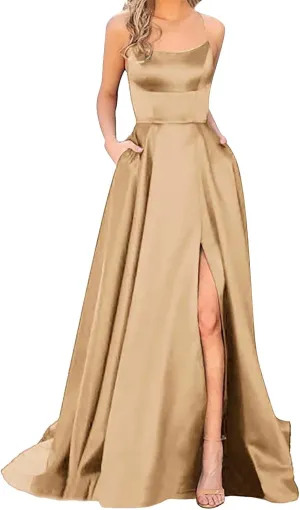 Off Shoulder Prom Evening Gowns Elegant V Neck Short Sleeve Wrap Formal High Split Wedding Guest Dress