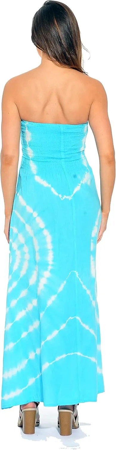 Riviera Sun Rasta Maxi Summer Dress for Women Long Sundress with Removable Straps