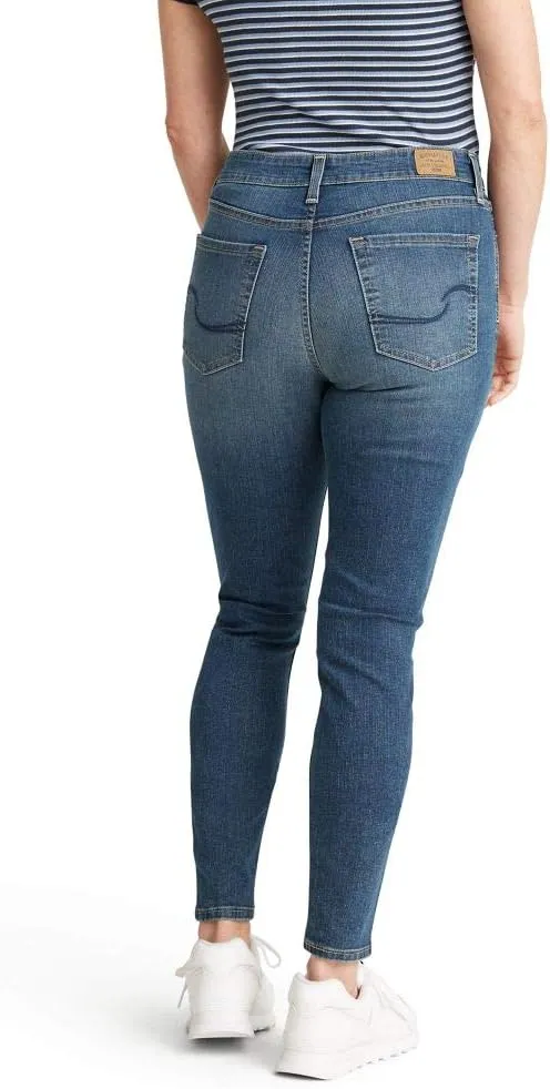 Signature by Levi Strauss & Co. Gold Label Women's Mid Rise Super Skinny Jeans