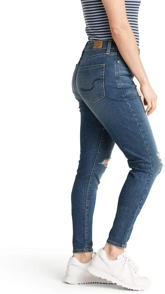 Signature by Levi Strauss & Co. Gold Label Women's Mid Rise Super Skinny Jeans