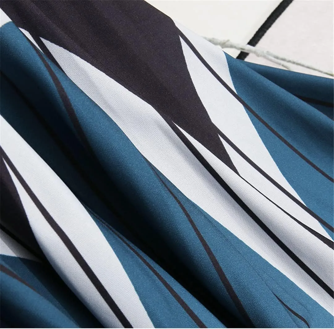 Spring Summer Fashion Midi Long Pleated Skirt Women Korean Style Mid-Length High Waist A Line Skirt Female