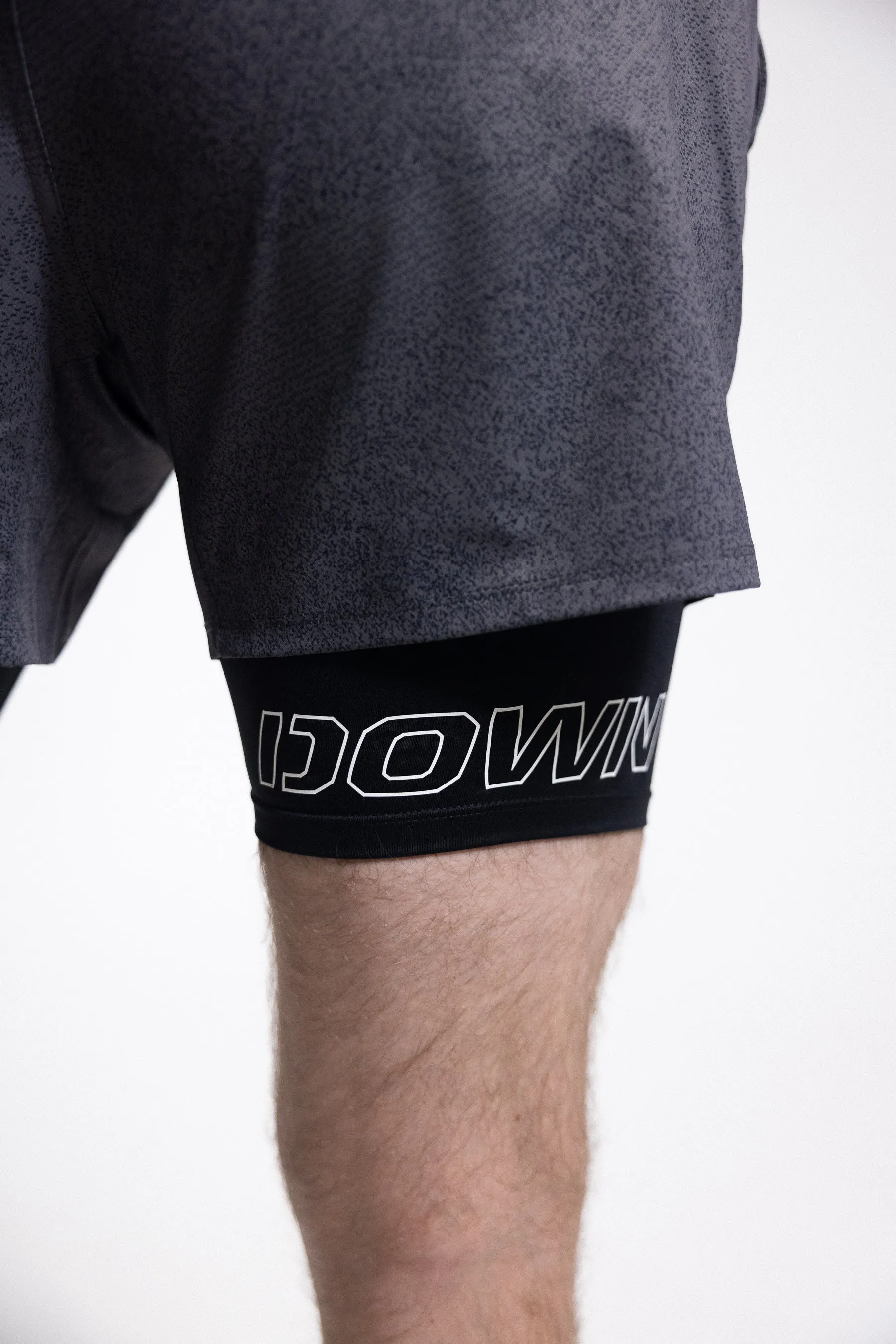 T-Tech Lined Training Shorts (5" Inseam) - Black Night Vision