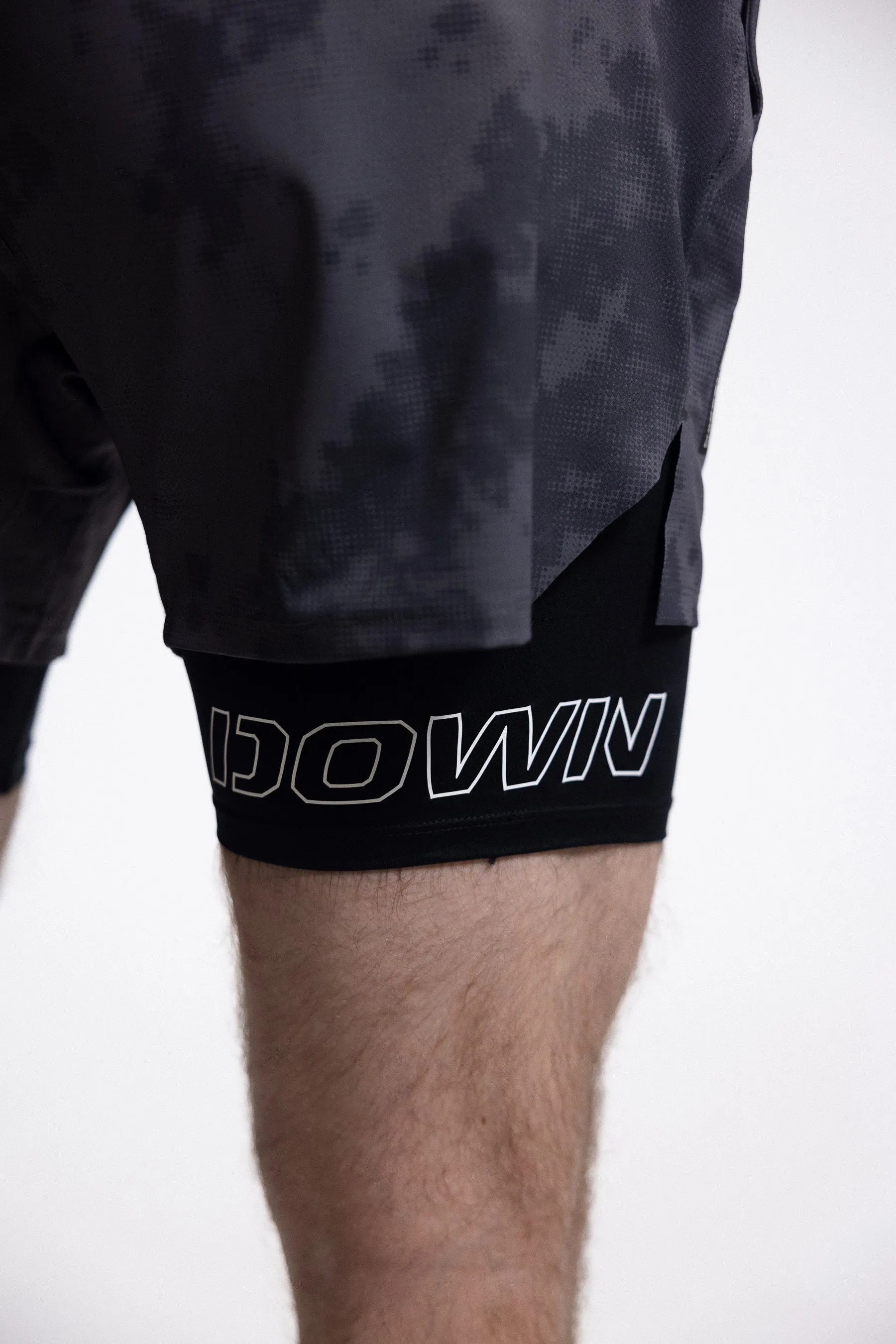 T-Tech Lined Training Shorts (5" Inseam) - Grey Phantom