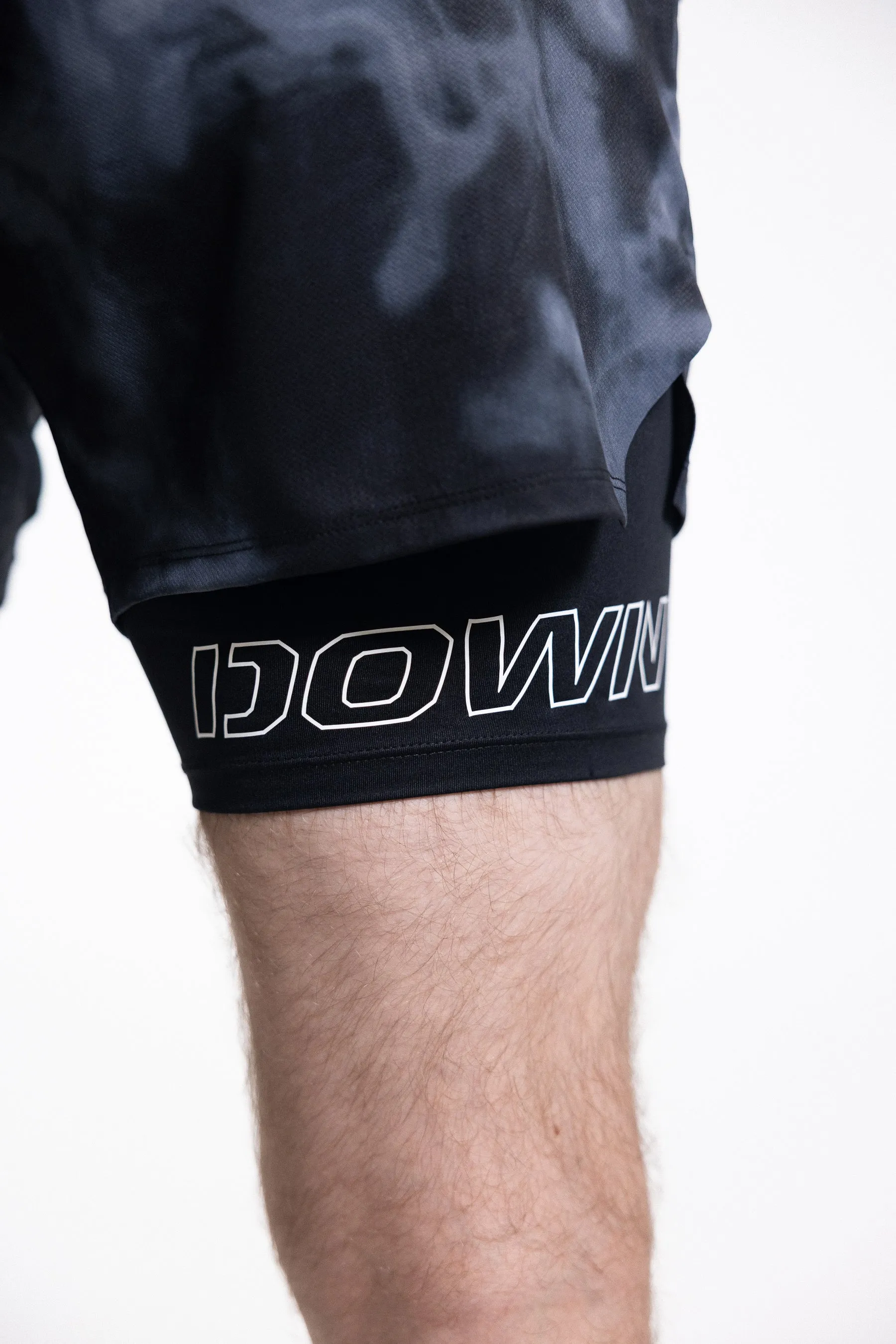 T-Tech Lined Training Shorts (5" Inseam)- Midnight Smoke