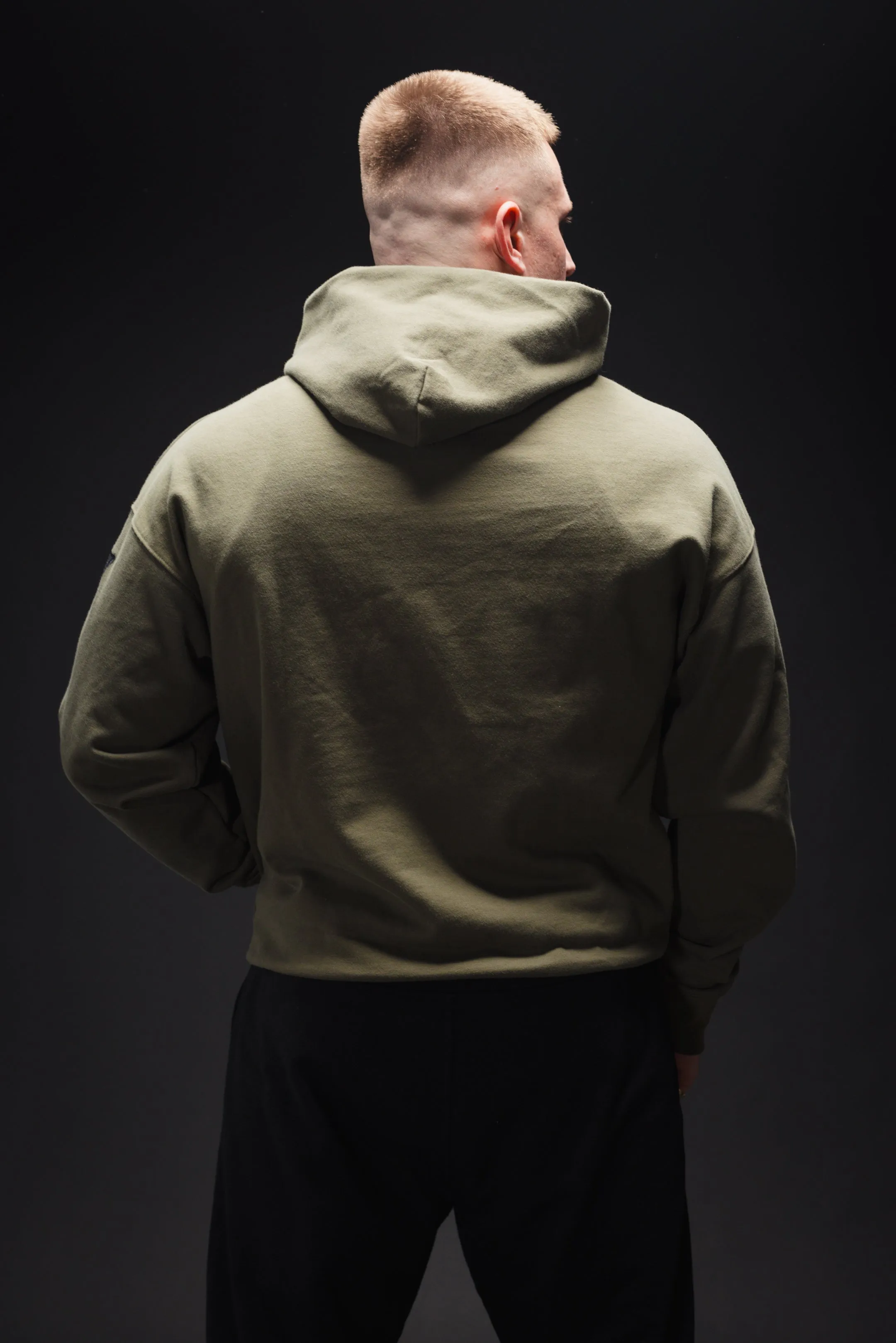 Takedown Arch Heavyweight Hoodie - Military Green