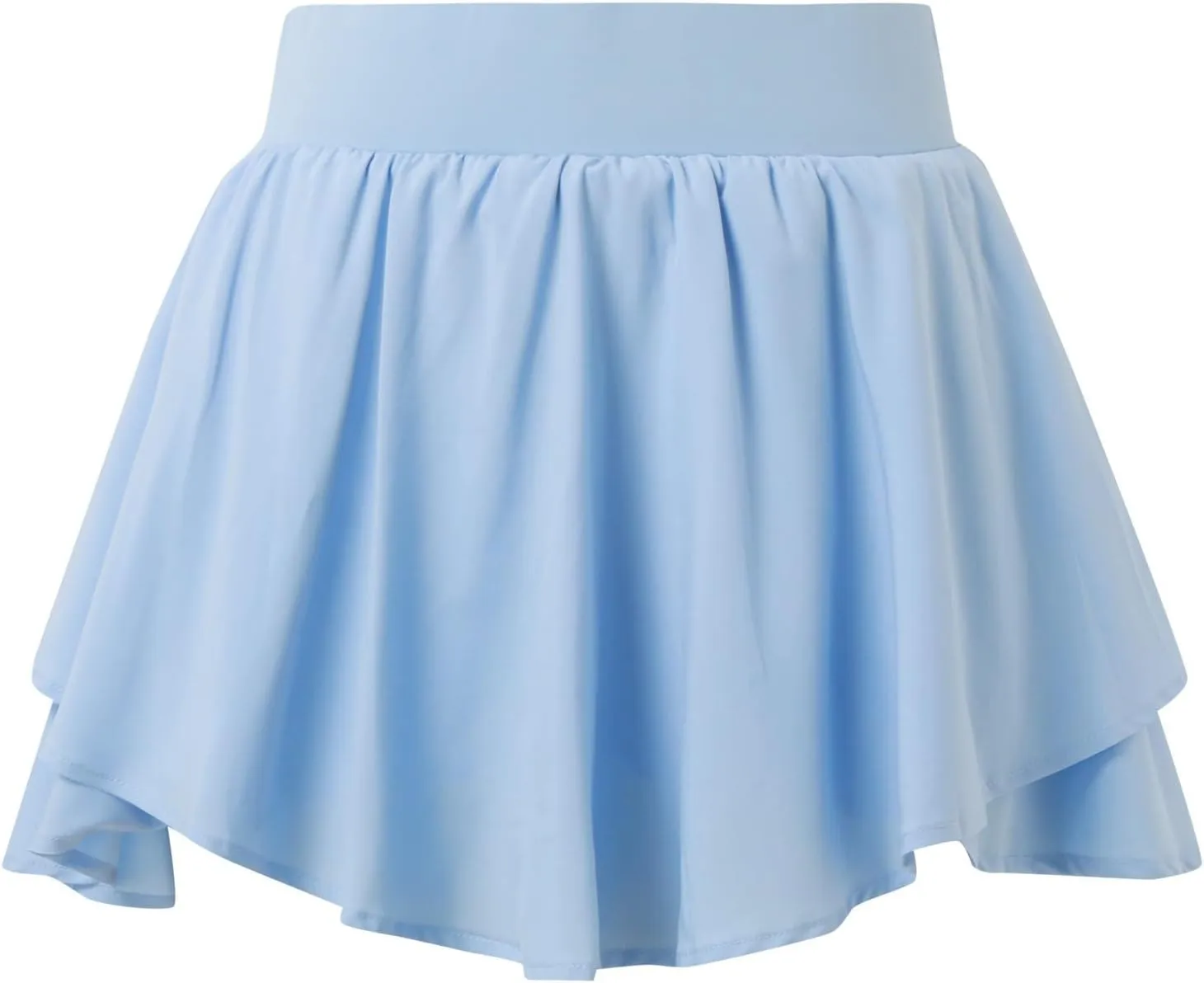 Tennis Skirts for Women with Shorts Womens Golf Athletic Skort Girls Sports Running Yoga Workout Trendy Irregular Hem Skorts