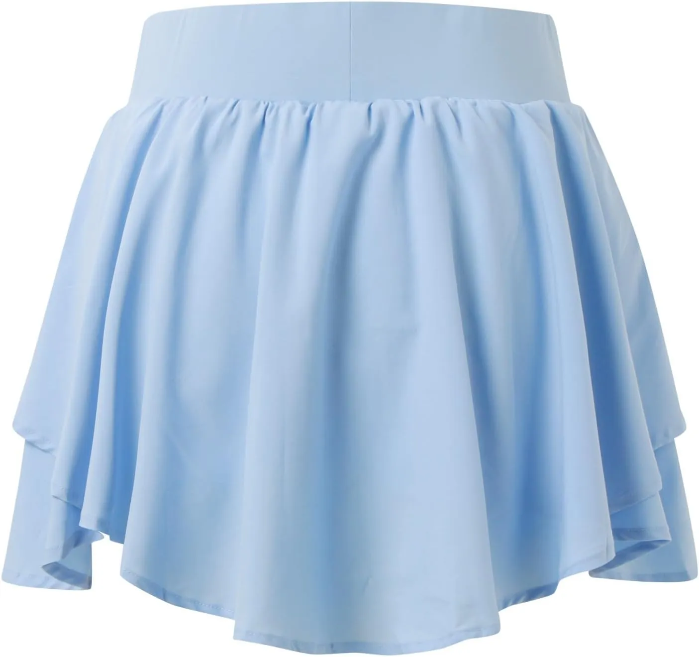 Tennis Skirts for Women with Shorts Womens Golf Athletic Skort Girls Sports Running Yoga Workout Trendy Irregular Hem Skorts