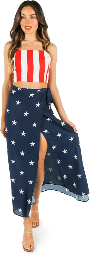 Tipsy Elves Maxi Dresses for Women - Sleeveless 2-Piece Casual Long Summer Dresses - Cute Colorful Floral Sundress Beach