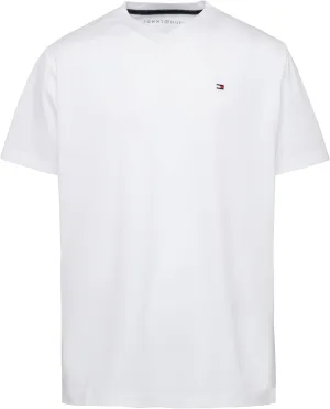 Tommy Hilfiger Boy's Short Sleeve Flag Solid V-neck T-shirt