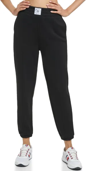 Tommy Hilfiger Women's Easy Fit Pintucks Elastic Ankles Jogger