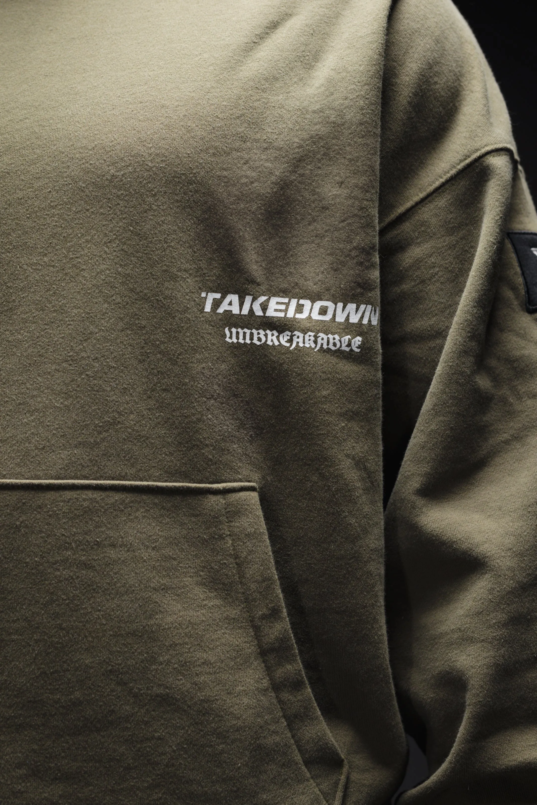 Unbreakable Heavyweight Hoodie - Military Green