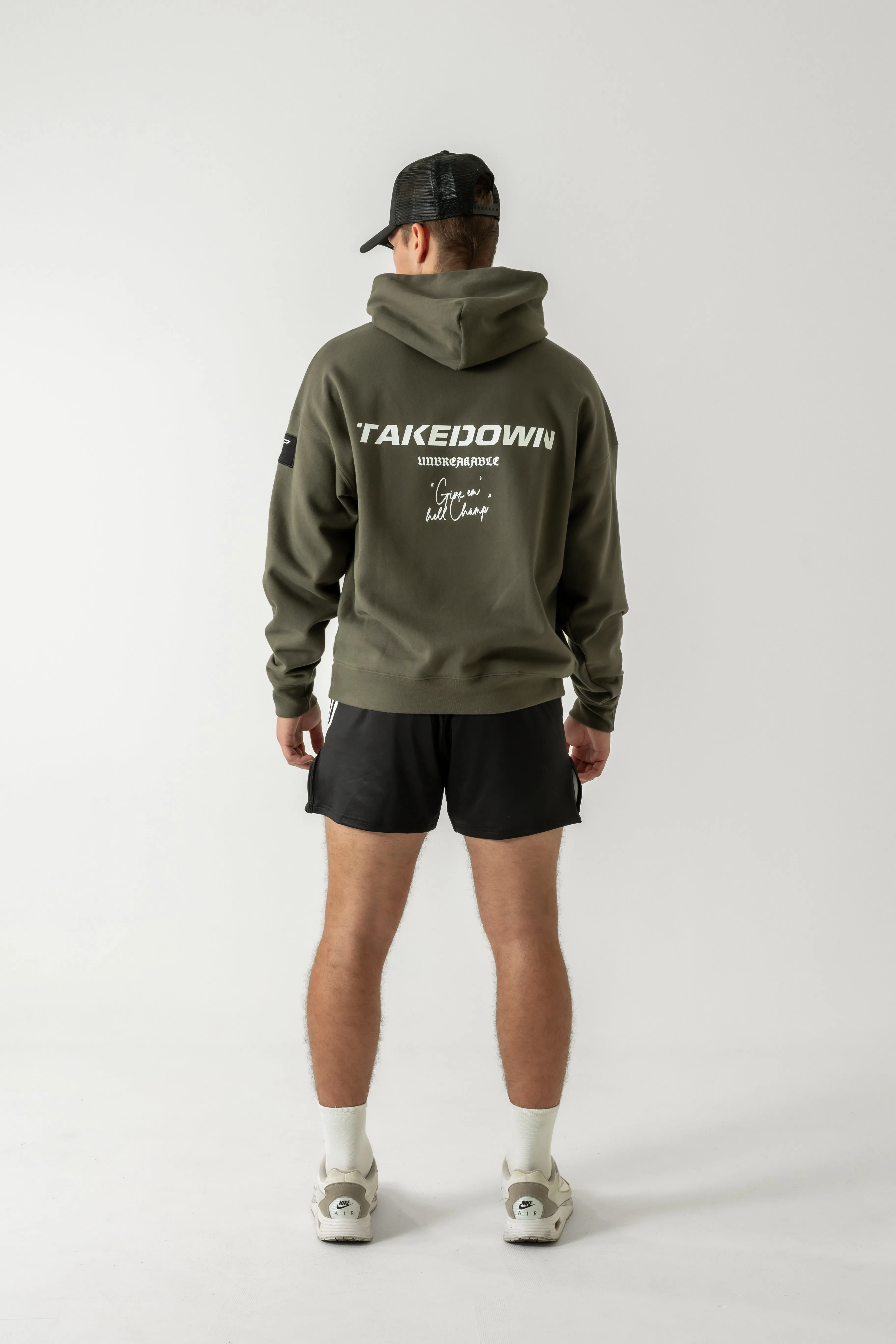 Unbreakable Heavyweight Hoodie - Military Green
