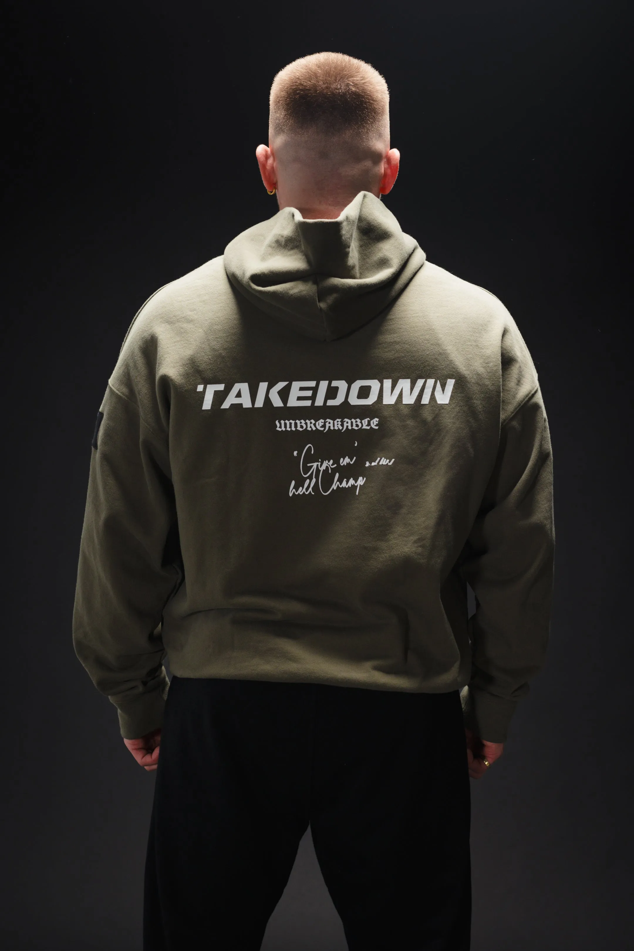 Unbreakable Heavyweight Hoodie - Military Green