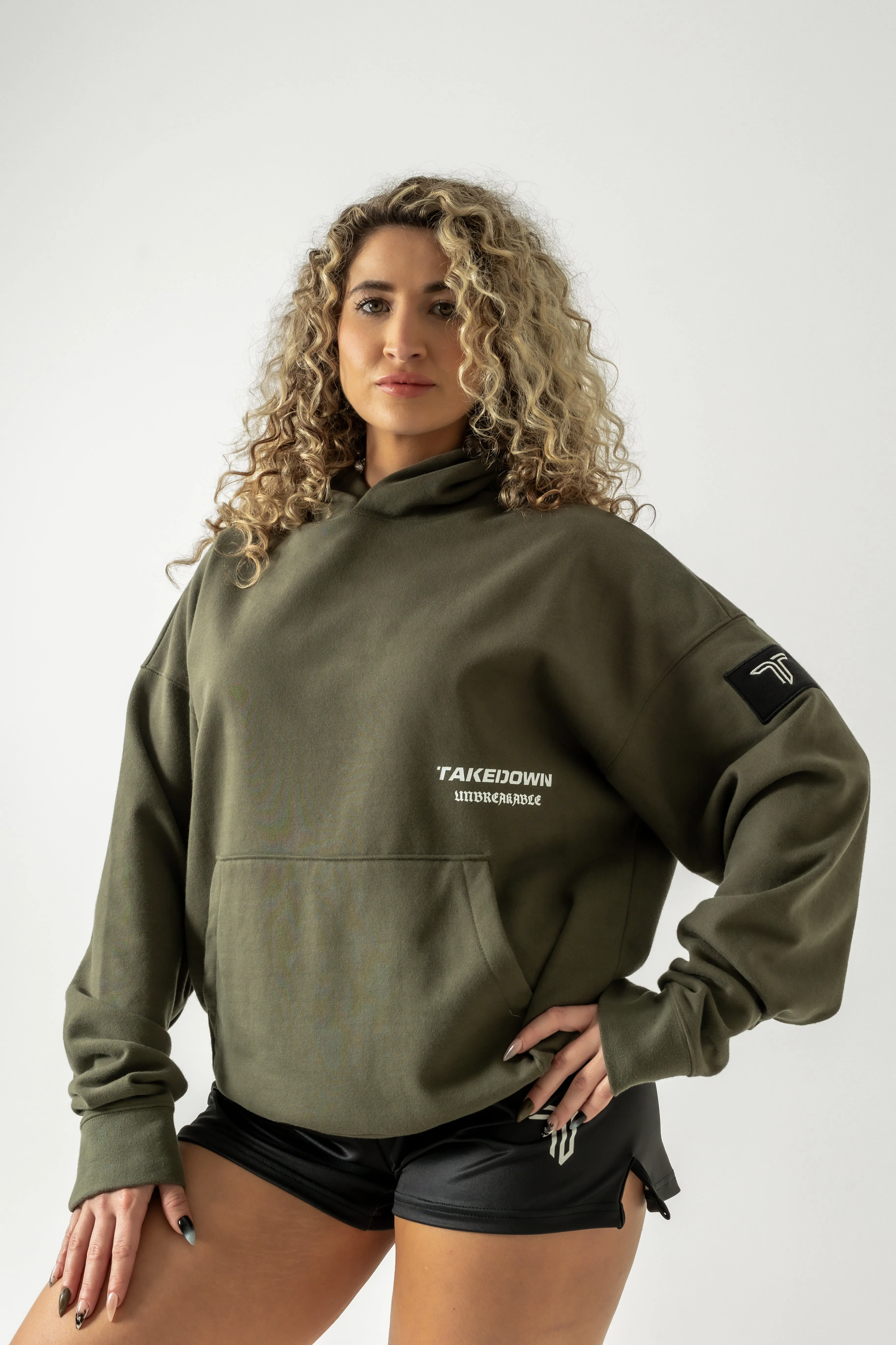 Unbreakable Heavyweight Hoodie - Military Green
