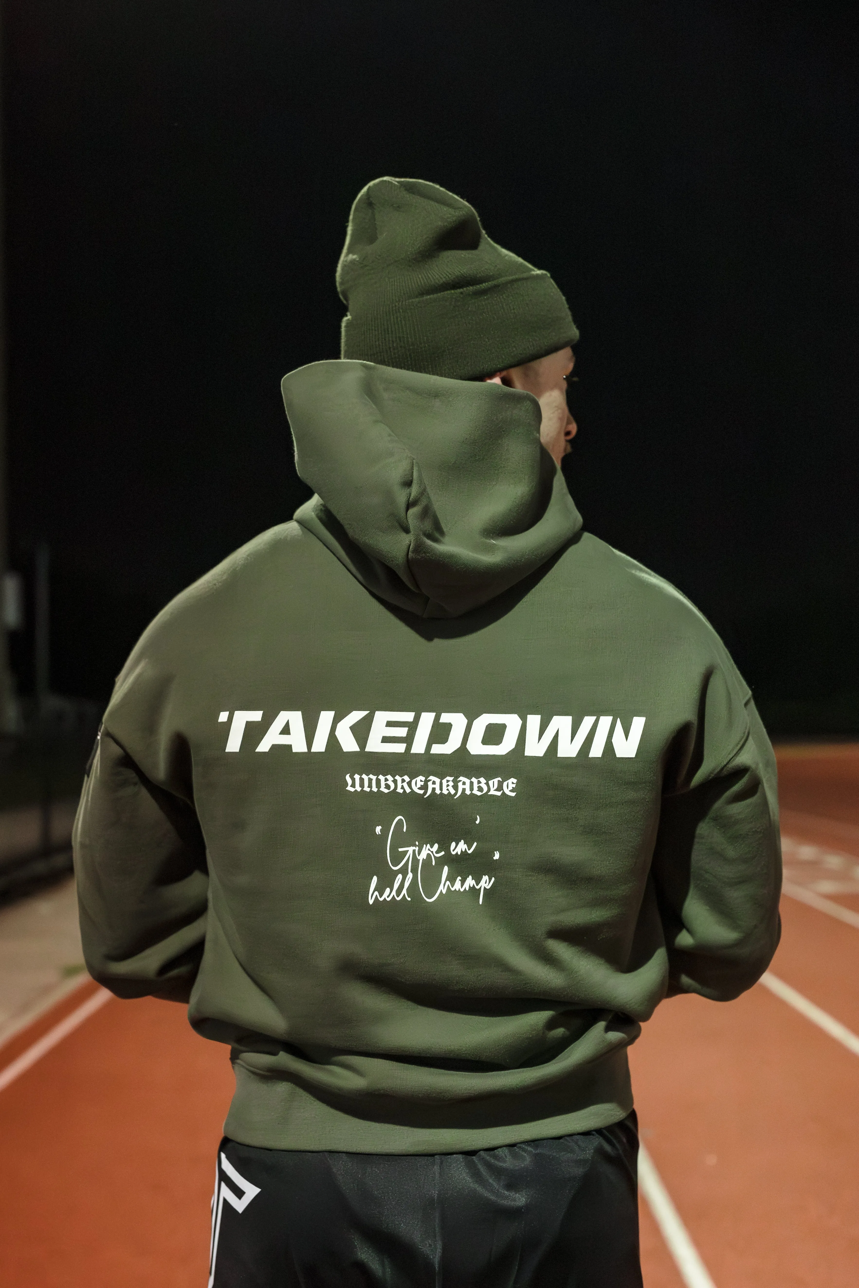 Unbreakable Heavyweight Hoodie - Military Green